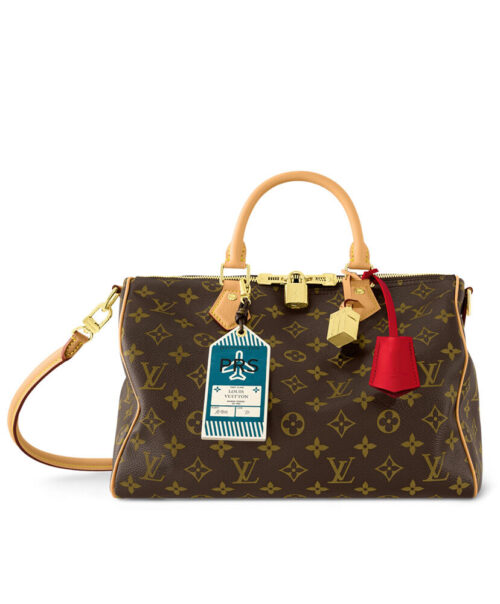 Louis Vuitton Speedy Soft 30 Crafty M11945 Brown